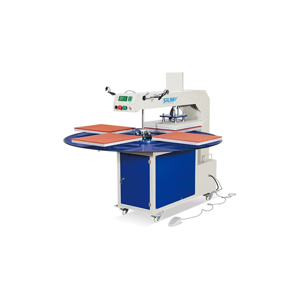 Simple four station hot stamping machine